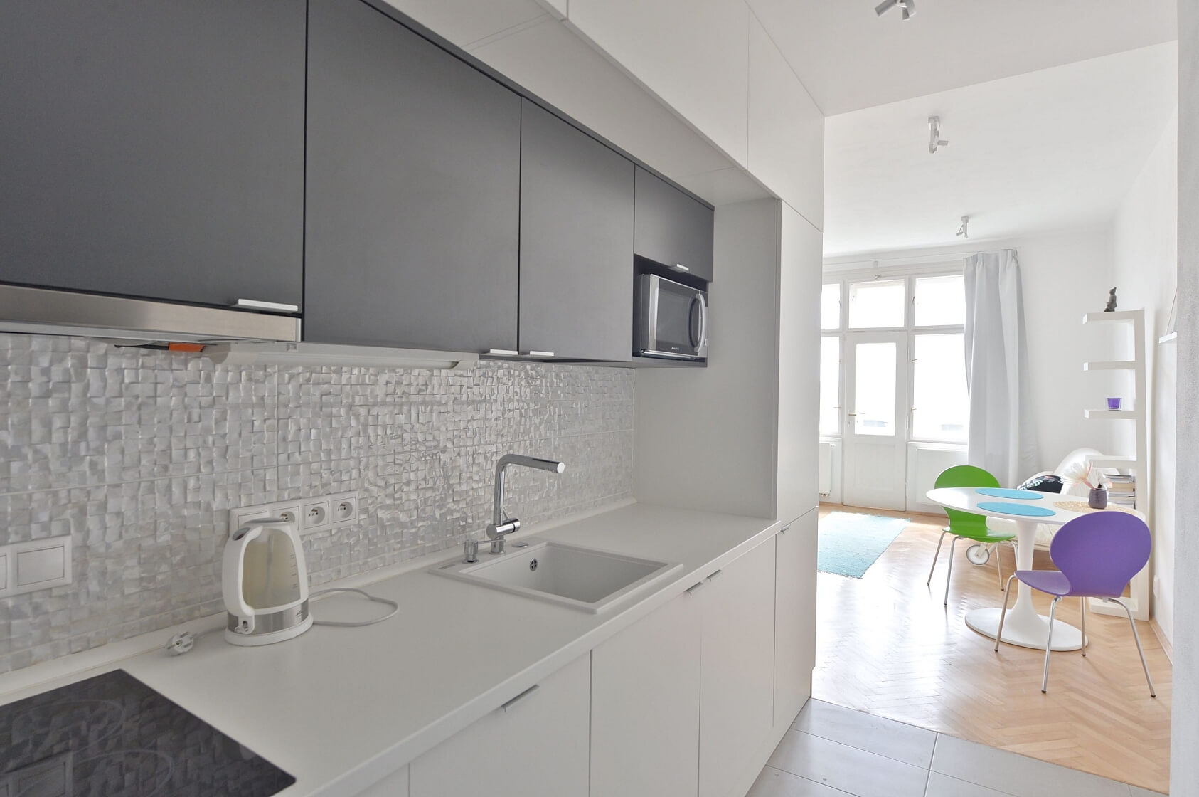 Hradešínská, Vinohrady - Praha 2 | Pronájem, Byt 1+kk, 38 m²