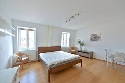 Havlíčkovo náměstí, Žižkov - Praha 3 | Pronájem, Byt 1+kk, 44 m²