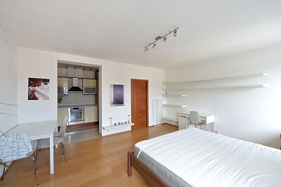 Havlíčkovo náměstí, Žižkov - Prague 3 | Rent, Apartment Studio (1+kk), 44 m²