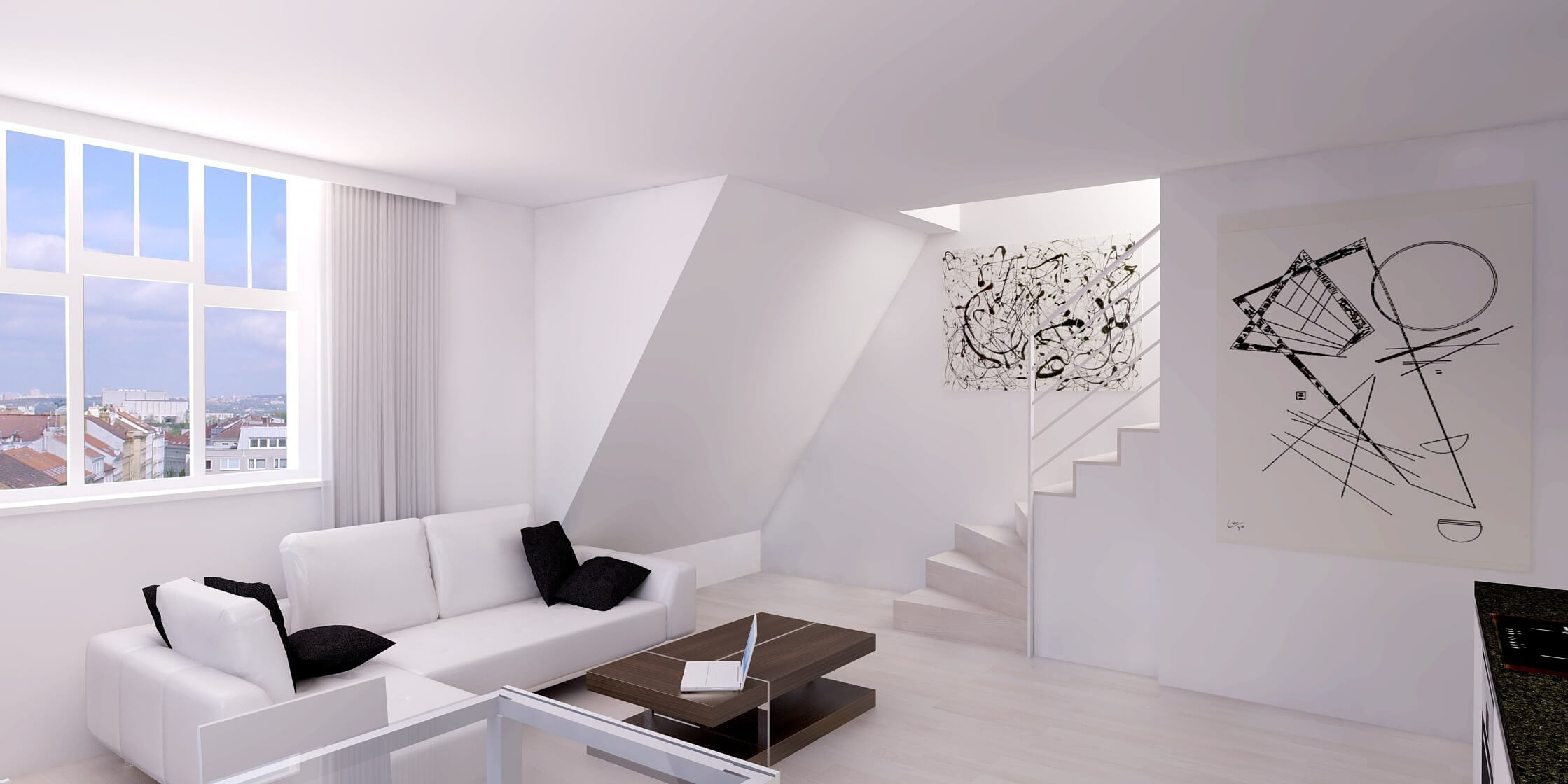 Žižkovo náměstí, Žižkov - Prague 3 | Sale, Apartment One-bedroom (2+kk), 45 m²