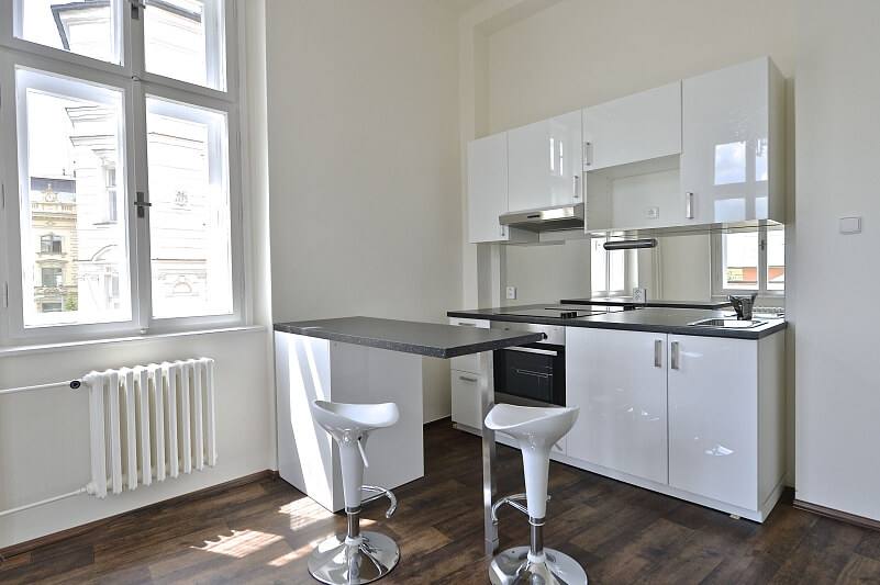 Šafaříkova, Vinohrady - Prague 2 | Rent, Apartment Two-bedroom (3+kk), 50 m²