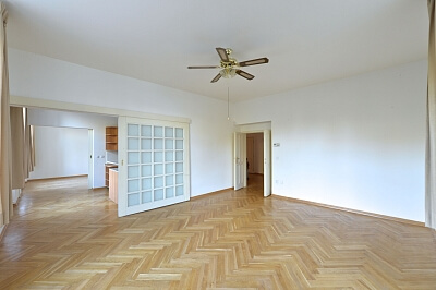 Na baště sv. Ludmily, Hradčany - Prague 6 | Rent, Apartment Three-bedroom (4+1), 140 m²