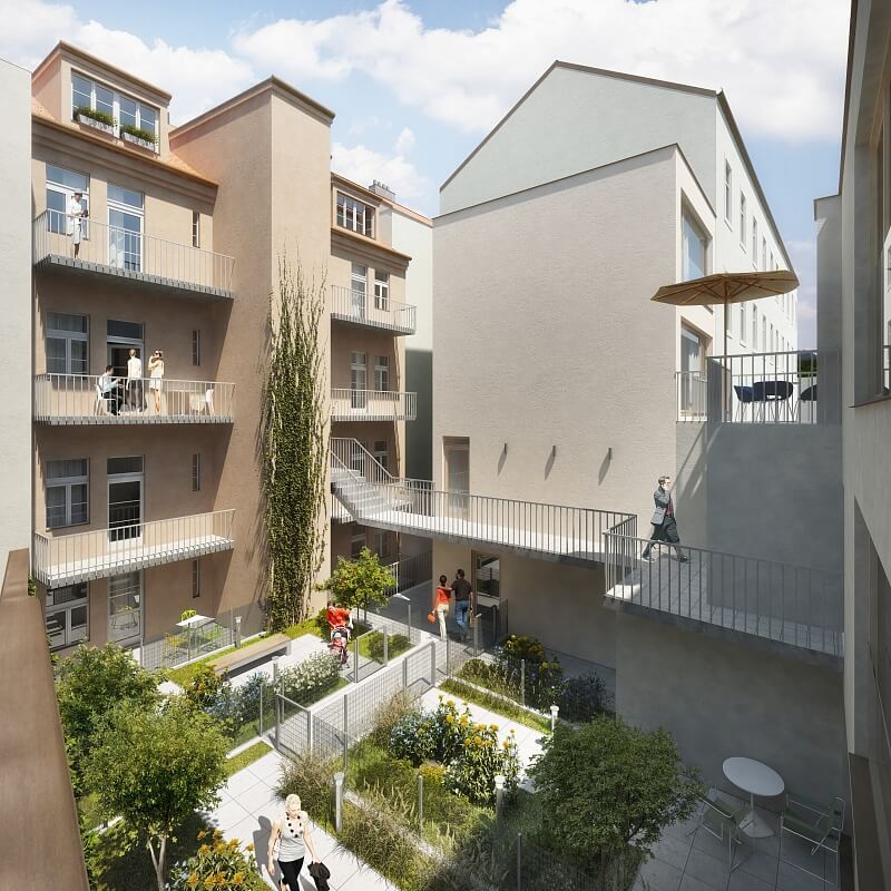 Štítného, Žižkov - Prague 3 | Sale, Apartment One-bedroom (2+kk), 66 m²