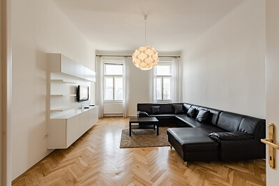 Trojanova, Nové Město - Prague 2 | Rent, Apartment Two-bedroom (3+1), 115 m²