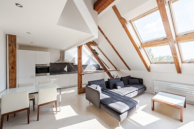 Za Strahovem, Břevnov - Prague 6 | Rent, Apartment Two-bedroom (3+kk), 105 m²