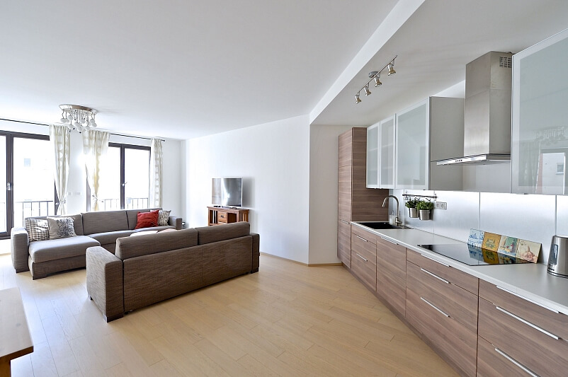 Bechyňova, Dejvice - Prague 6 | Rent, Apartment One-bedroom (2+kk), 79 m²