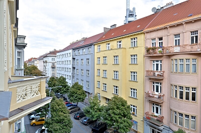 náměstí Jiřího z Poděbrad, Vinohrady - Praha 3 | Pronájem, Byt 2+kk, 56 m²