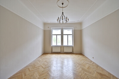 Šmilovského, Vinohrady - Prague 2 | Rent, Apartment Two-bedroom (3+1), 100 m²