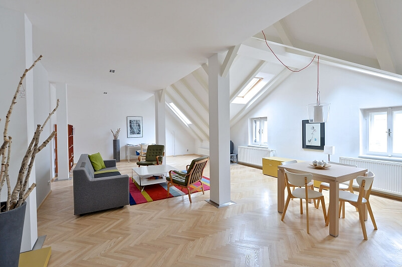 Valentinská, Staré Město - Praha 1 | Pronájem, Byt 2+kk, 123 m²