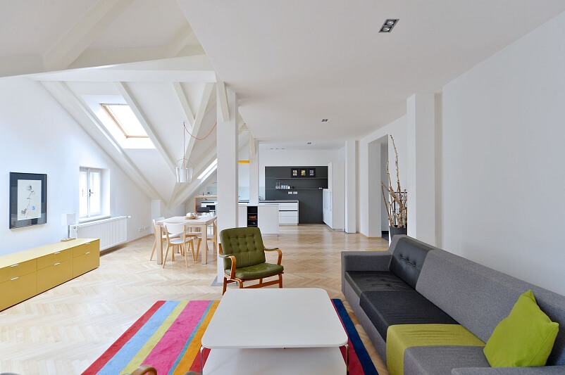 Valentinská, Staré Město - Prague 1 | Rent, Apartment One-bedroom (2+kk), 123 m²