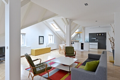 Valentinská, Staré Město - Prague 1 | Rent, Apartment One-bedroom (2+kk), 123 m²