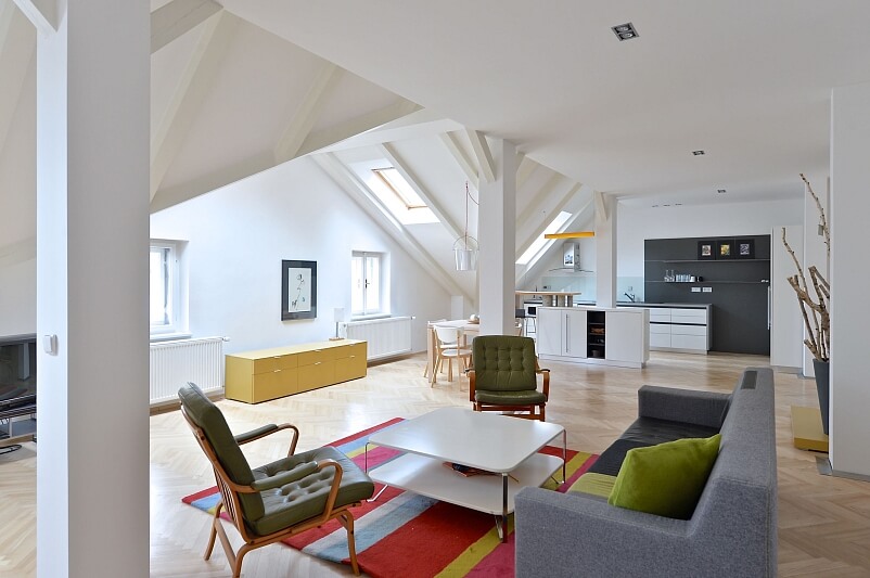 Valentinská, Staré Město - Prague 1 | Rent, Apartment One-bedroom (2+kk), 123 m²