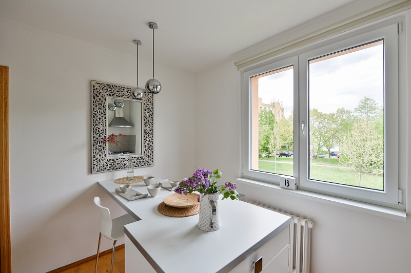 Na Okraji, Veleslavín - Prague 6 | Rent, Apartment One-bedroom (2+1), 57 m²