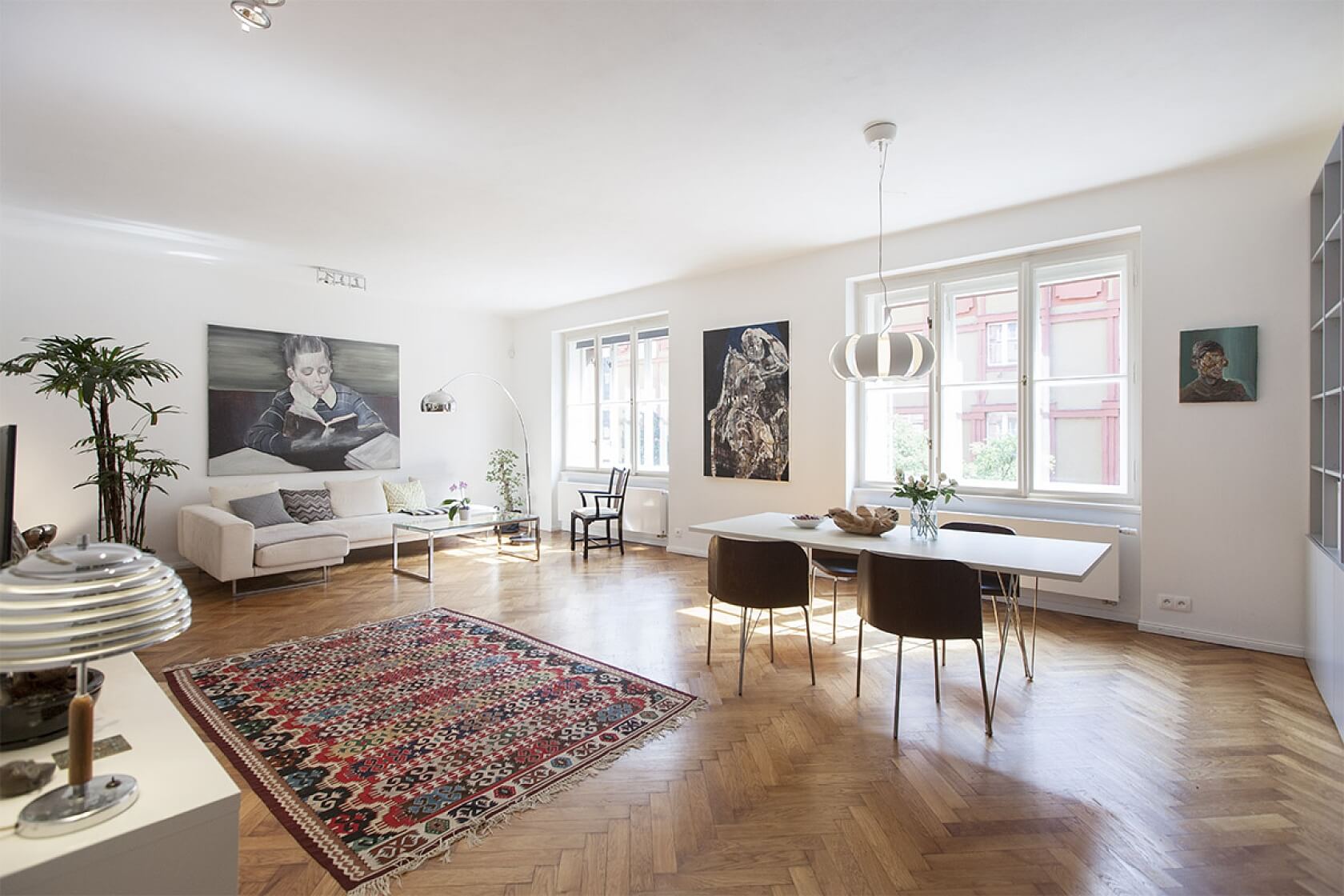 Tusarova, Holešovice - Praha 7 | Pronájem, Byt 3+1, 105 m²