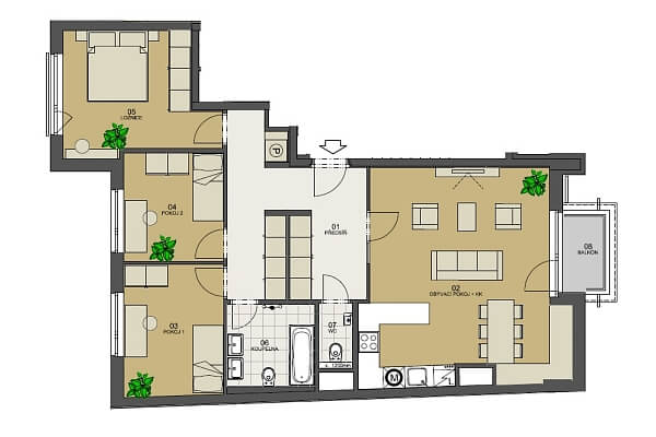 Floor plan 1