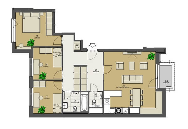 Floor plan 1
