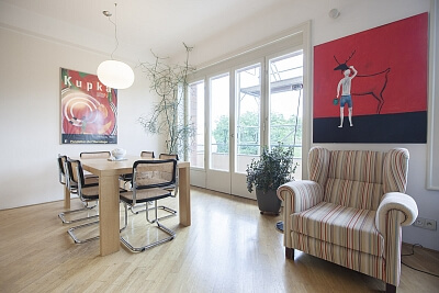 Kamenická, Letná - Prague 7 | Rent, Apartment One-bedroom (2+kk), 99 m²