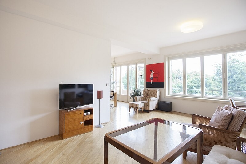 Kamenická, Letná - Prague 7 | Rent, Apartment One-bedroom (2+kk), 99 m²