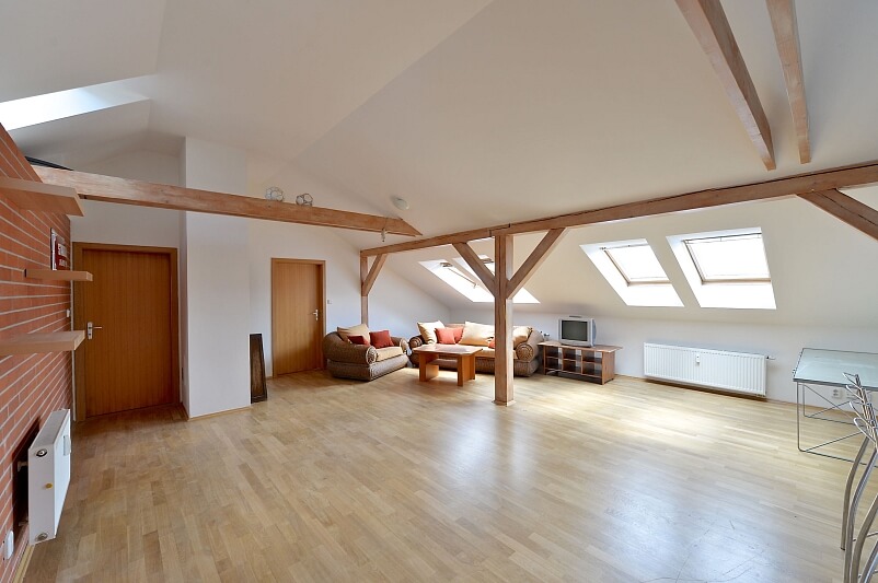 Husitská, Žižkov - Prague 3 | Rent, Apartment Two-bedroom (3+kk), 120 m²