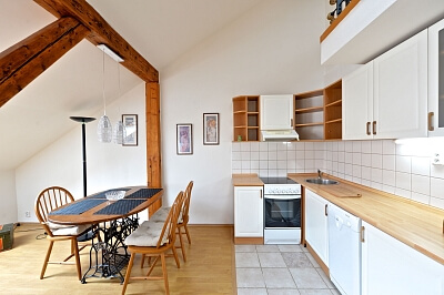 Vlkova, Žižkov - Prague 3 | Rent, Apartment Two-bedroom (3+kk), 70 m²