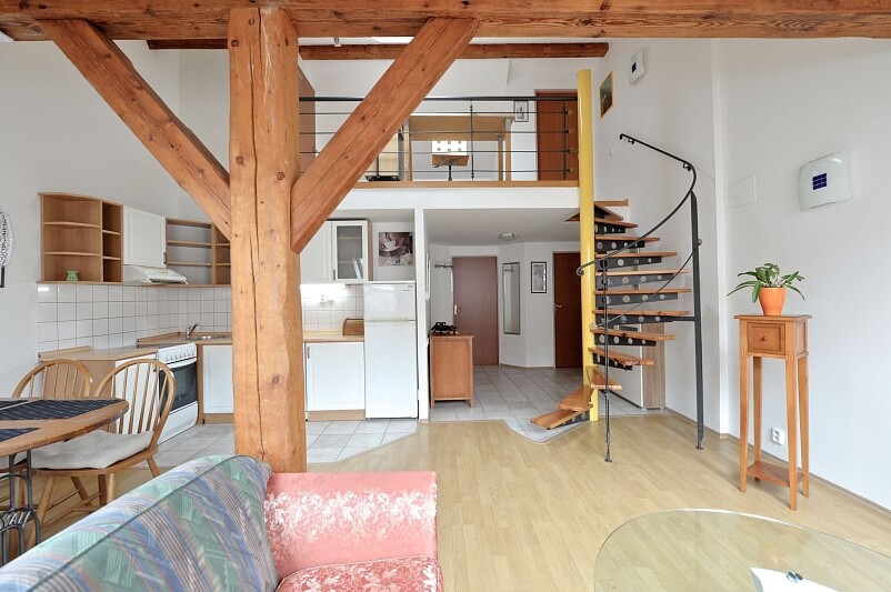 Vlkova, Žižkov - Prague 3 | Rent, Apartment Two-bedroom (3+kk), 70 m²