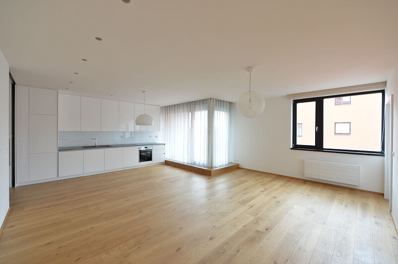 V Přístavu, Holešovice - Prague 7 | Rent, Apartment Two-bedroom (3+kk), 100 m²