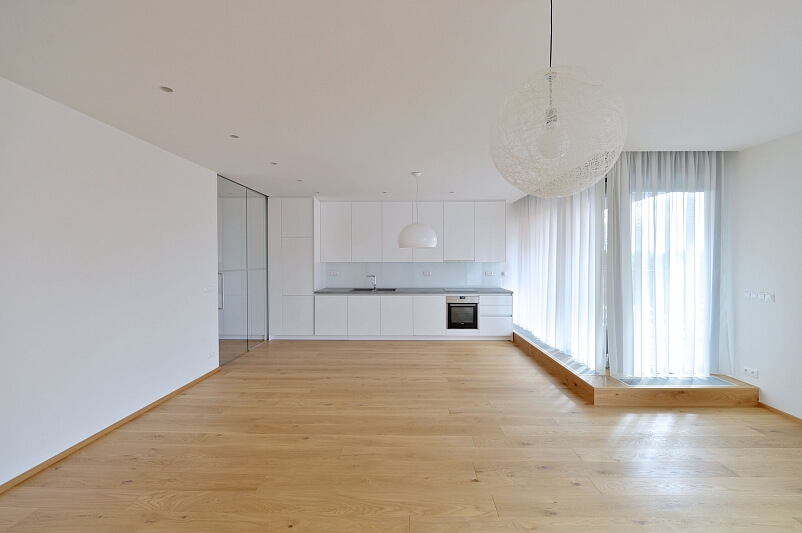 V Přístavu, Holešovice - Prague 7 | Rent, Apartment Two-bedroom (3+kk), 100 m²