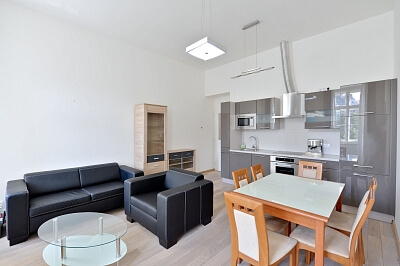 Elišky Peškové, Smíchov - Praha 5 | Pronájem, Byt 2+kk, 57 m²