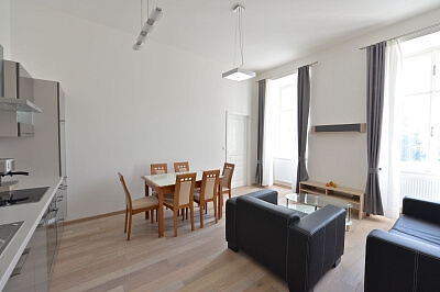 Elišky Peškové, Smíchov - Praha 5 | Pronájem, Byt 2+kk, 57 m²