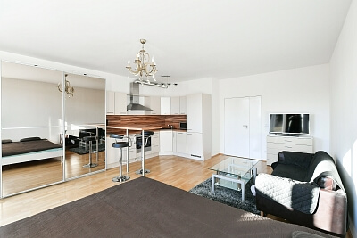 Švédská, Smíchov - Praha 5 | Pronájem, Byt 1+kk, 52 m²