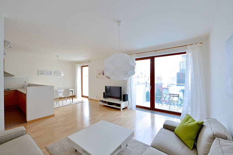 Vršovická, Vršovice - Prague 10 | Rent, Apartment Two-bedroom (3+kk), 85 m²