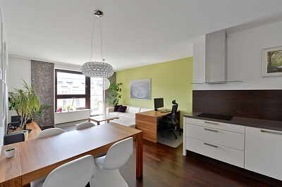U Uranie, Holešovice - Prague 7 | Rent, Apartment One-bedroom (2+kk), 72 m²