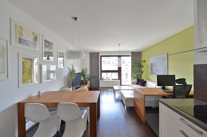 U Uranie, Holešovice - Praha 7 | Pronájem, Byt 2+kk, 72 m²