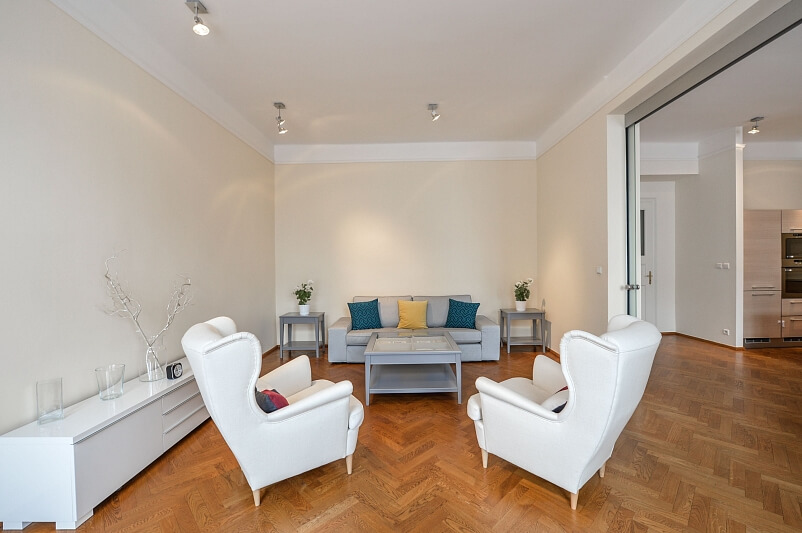 Řehořova, Žižkov - Prague 3 | Rent, Apartment Two-bedroom (3+1), 140 m²