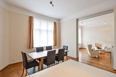 Řehořova, Žižkov - Prague 3 | Rent, Apartment Two-bedroom (3+1), 140 m²