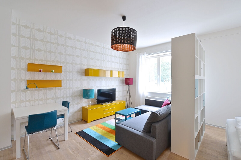 Velvarská, Dejvice - Praha 6 | Pronájem, Byt 1+kk, 45 m²