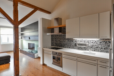 Ortenovo náměstí, Holešovice - Prague 7 | Rent, Apartment Two-bedroom (3+kk), 91 m²