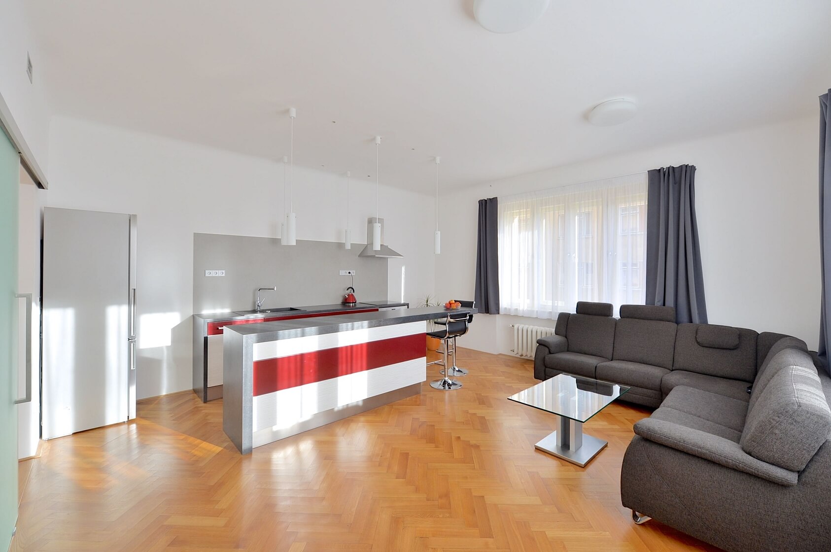 U Smaltovny, Holešovice - Prague 7 | Rent, Apartment One-bedroom (2+kk), 65 m²
