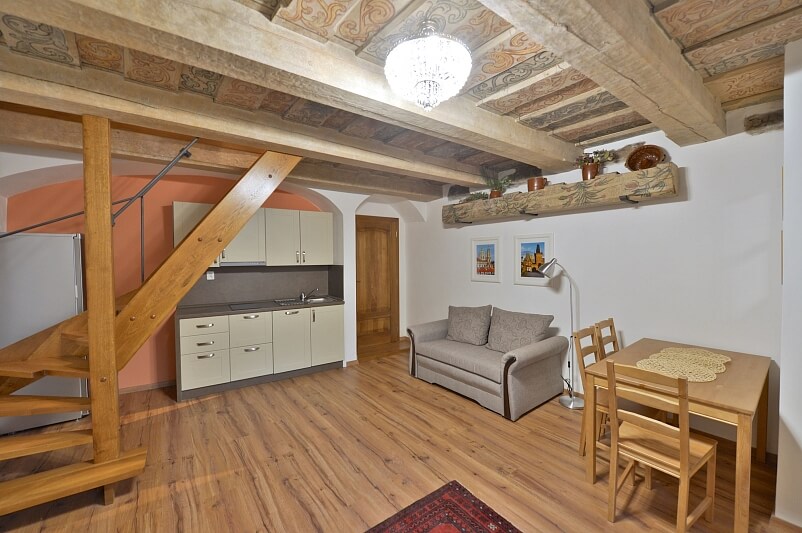 Mostecká, Malá Strana - Praha 1 | Pronájem, Byt 2+kk, 42 m²