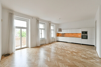 U Zvonařky, Vinohrady - Praha 2 | Pronájem, Byt 4+kk, 144 m²