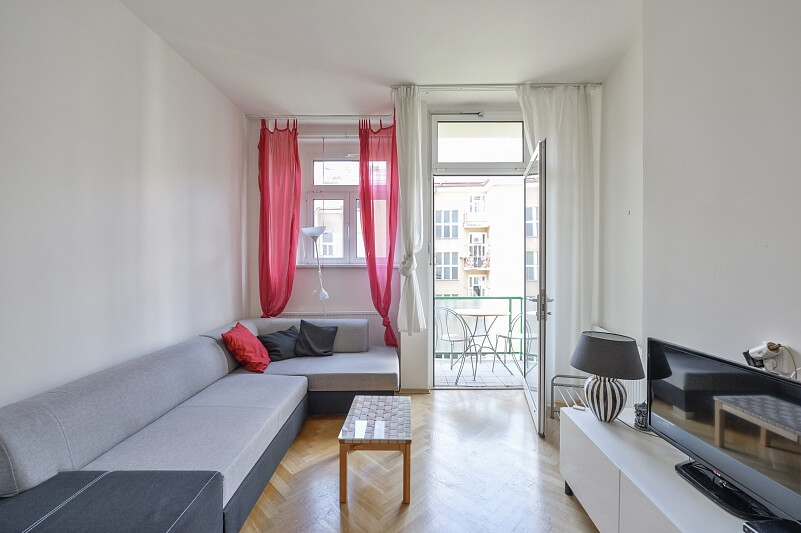 Eliášova, Bubeneč - Prague 6 | Rent, Apartment Studio (1+kk), 24 m²