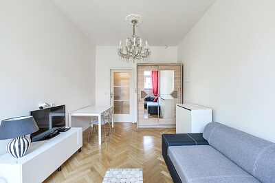 Eliášova, Bubeneč - Prague 6 | Rent, Apartment Studio (1+kk), 24 m²