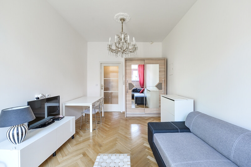 Eliášova, Bubeneč - Prague 6 | Rent, Apartment Studio (1+kk), 24 m²
