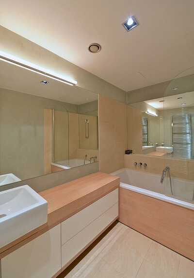 Rohanské nábřeží, Karlín - Prague 8 | Rent, Apartment One-bedroom (2+kk), 75 m²