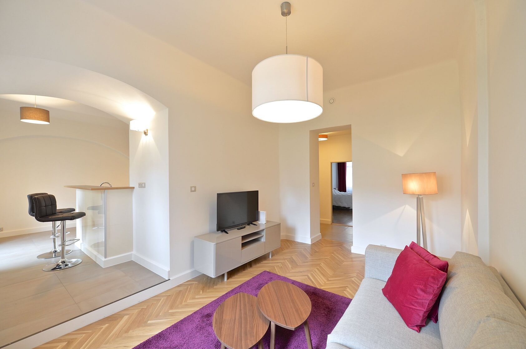 Šumavská, Vinohrady - Prague 2 | Rent, Apartment Two-bedroom (3+kk), 98 m²