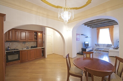 Vlašská, Malá Strana - Prague 1 | Rent, Apartment Two-bedroom (3+kk), 93 m²