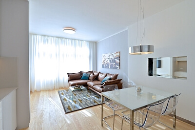 Na Václavce, Smíchov - Prague 5 | Rent, Apartment One-bedroom (2+kk), 55 m²