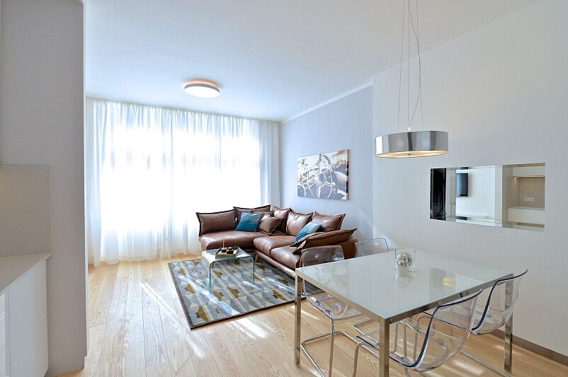 Na Václavce, Smíchov - Prague 5 | Rent, Apartment One-bedroom (2+kk), 55 m²