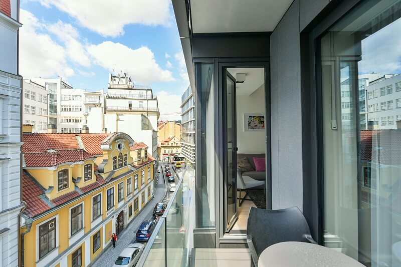 Purkyňova, Nové Město - Prague 1 | Rent, Apartment One-bedroom (2+kk), 50 m²