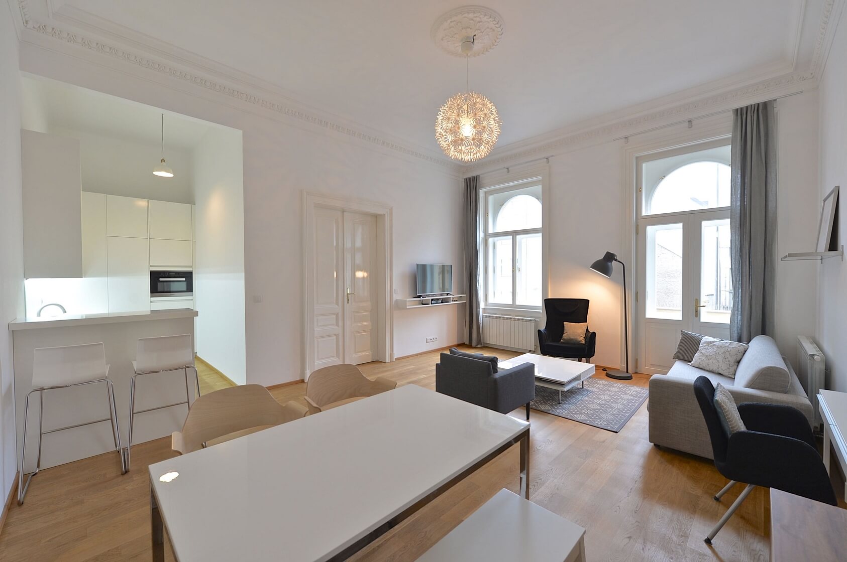 Na Poříčí, Nové Město - Prague 1 | Rent, Apartment One-bedroom (2+kk), 63 m²